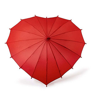 Children's Red Umbrellas