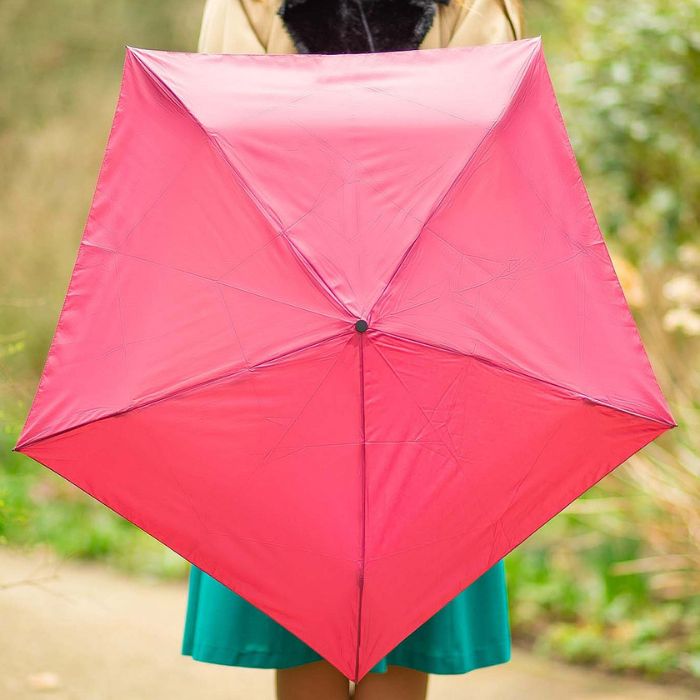 Fulton Aerolite Red Lightweight Ladies' Small Umbrella