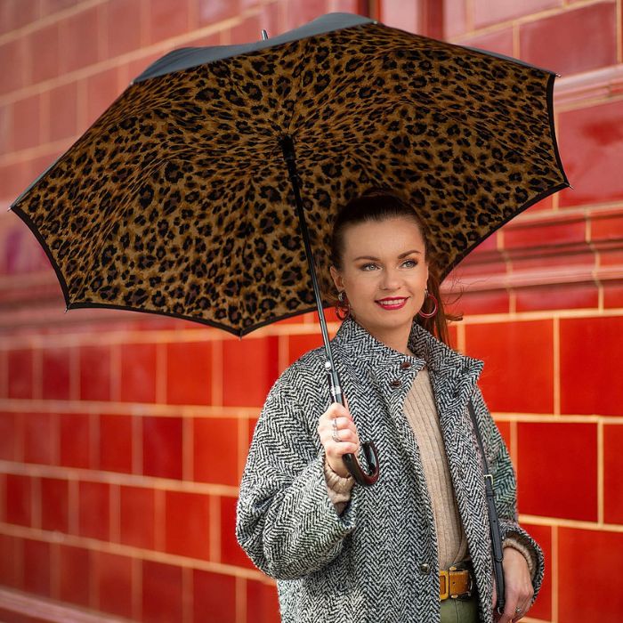 Fulton Bloomsbury Lynx Ladies' Automatic Walking Umbrella