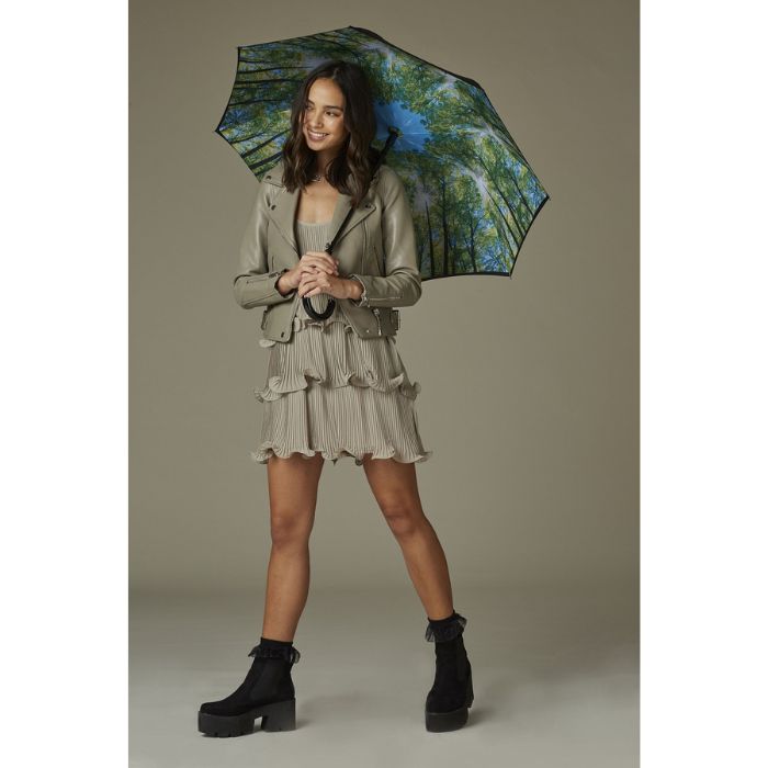 Fulton Bloomsbury Sunburst Ladies' Automatic Walking Umbrella