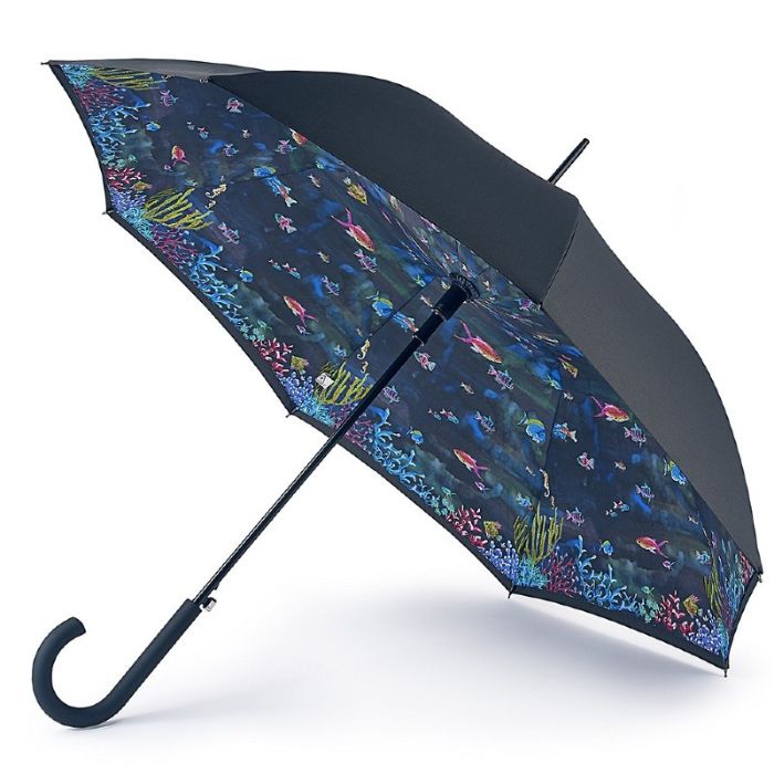 Fulton Bloomsbury Under The Sea Ladies' Automatic Walking Umbrella