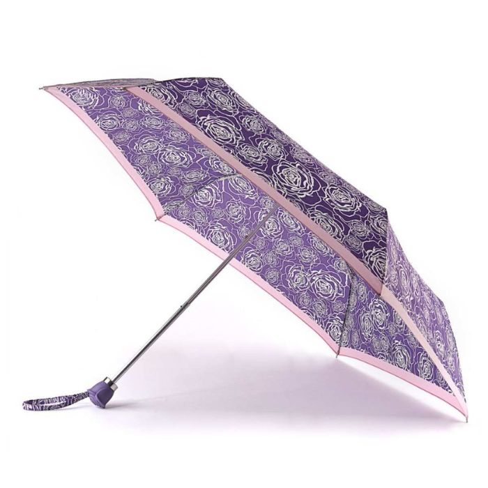 Fulton Curio UV Folding Sketchy Rose Umbrella