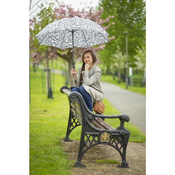 Fulton Fairway Chic Leopard Print Ladies' Golf Umbrella