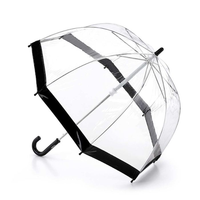 Fulton Funbrella Black Children's Clear Dome Umbrella