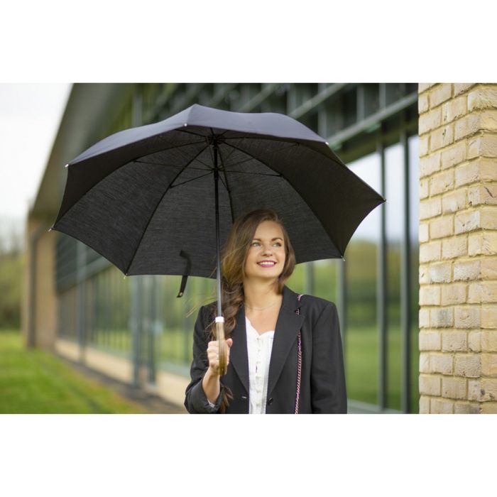 Fulton Hampstead Ladies' Black Luxury Umbrella