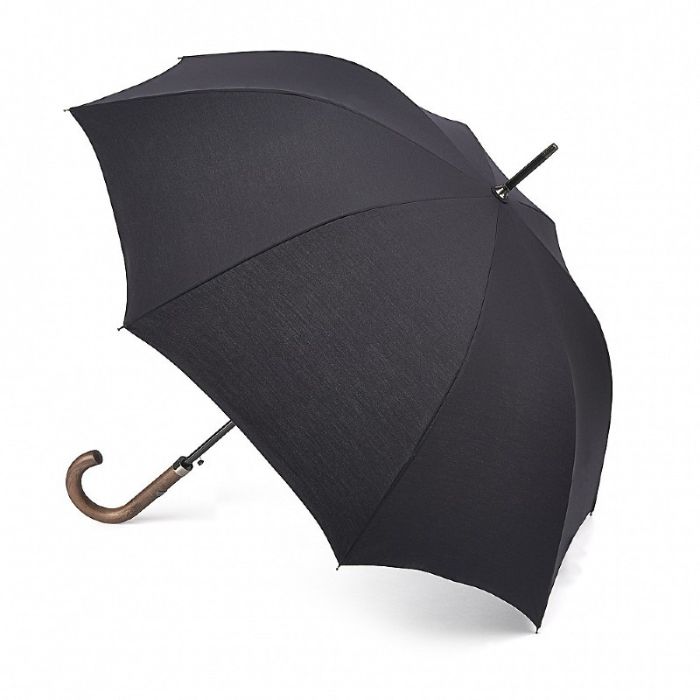 Fulton Mayfair Black Luxury Gents' Automatic Walking Umbrella