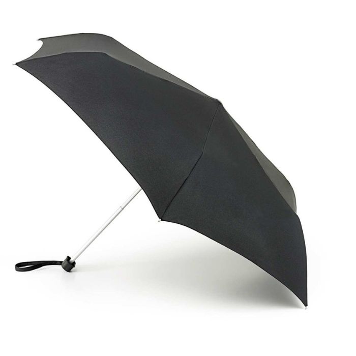 Fulton Miniflat Women's Black Compact Umbrella
