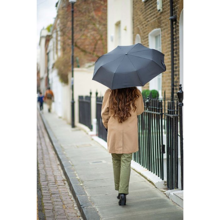 Fulton Minilite Black Women's Compact Umbrella