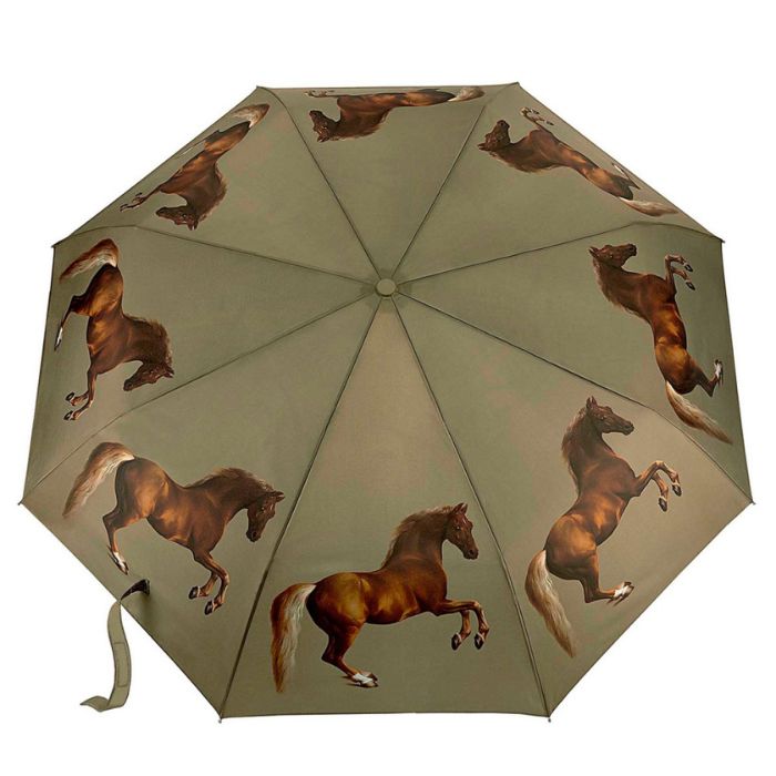 Fulton Minilite National Gallery Compact Foldable Umbrella ('Whistlejacket' by George Stubbs)