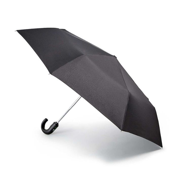 Fulton Open & Close Compact Crook-Handle Men's Automatic Umbrella