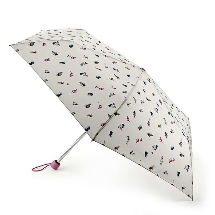 Fulton Superslim Spot the Frog Women's Lightweight Folding Umbrella