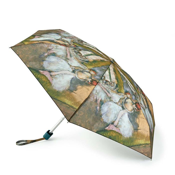 Fulton Tiny National Gallery Ultra-Compact Foldable Umbrella ('Ballet Dancers' by Edgar Degas)
