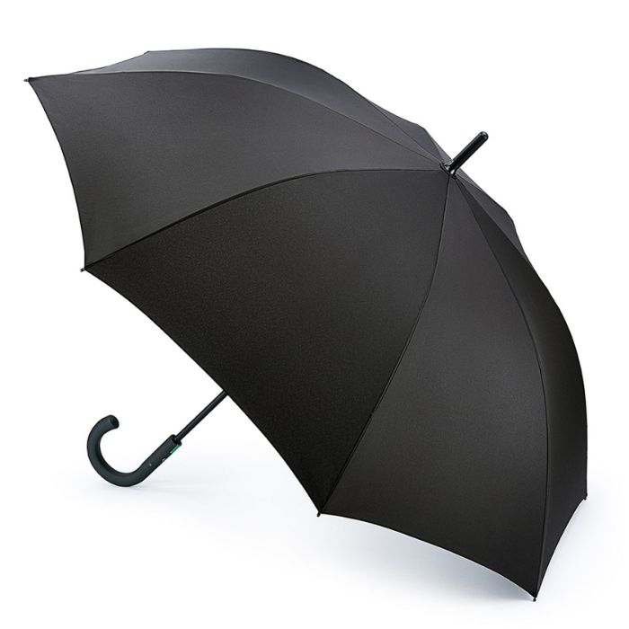 Fulton Typhoon Black Non-Conductive Men's Windproof Walking Umbrella