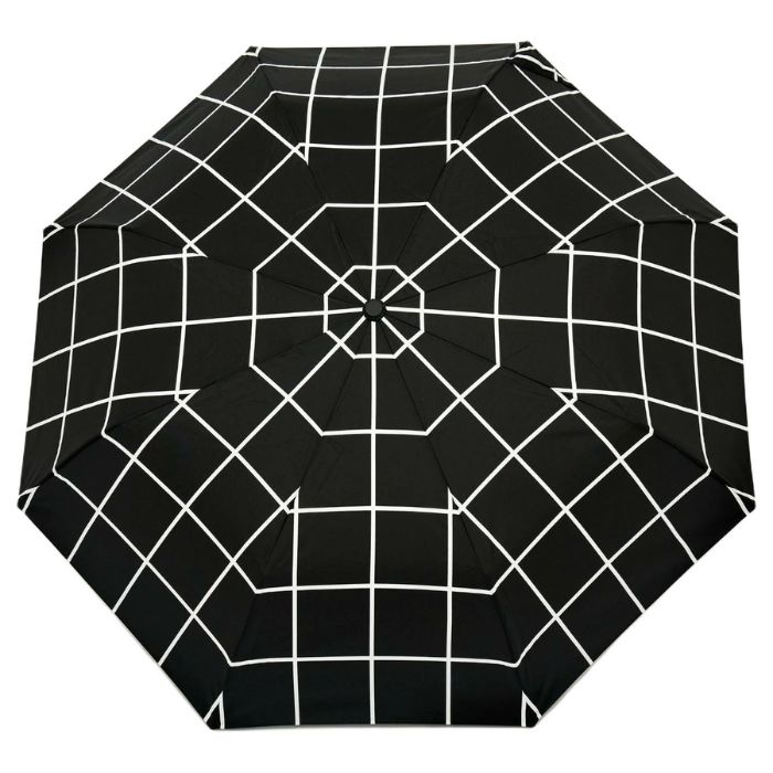 Original Duckhead Black Grid Eco-Friendly Duck Handle Umbrella