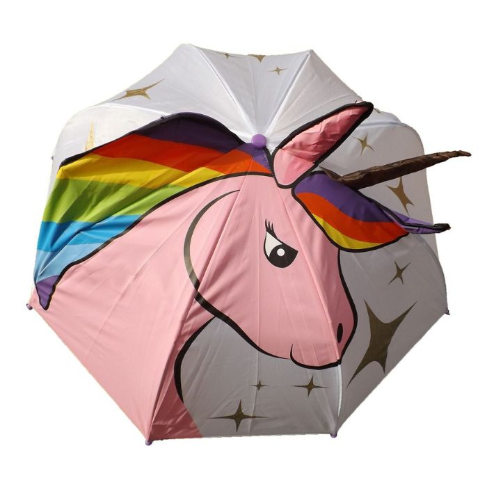 Soake 3D Pop-Up Kids' Unicorn Umbrella