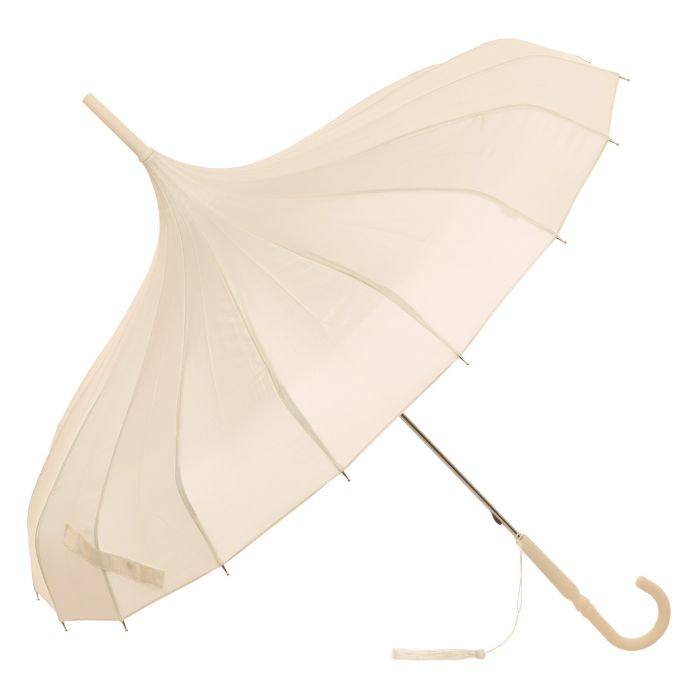 Soake Boutique Classic Pagoda Umbrella (Beige)
