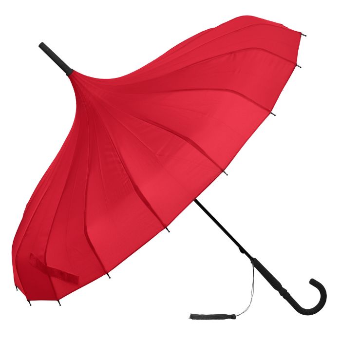 Soake Boutique Classic Pagoda Umbrella (Red)