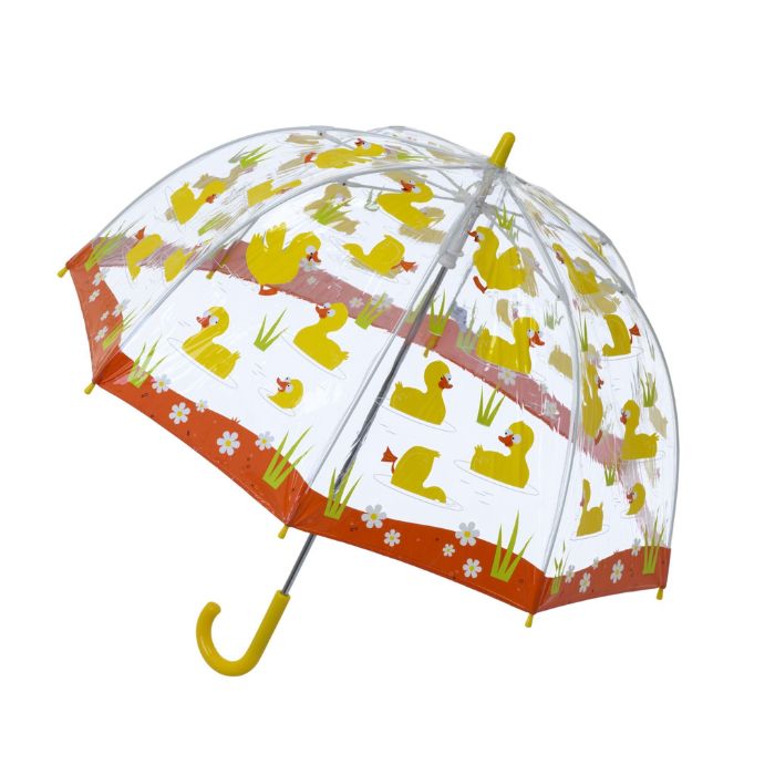 Soake Bugzz Kids' Clear Dome Duck Umbrella