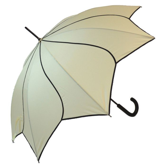 Soake Everyday Swirl Automatic Walking Umbrella (Beige)