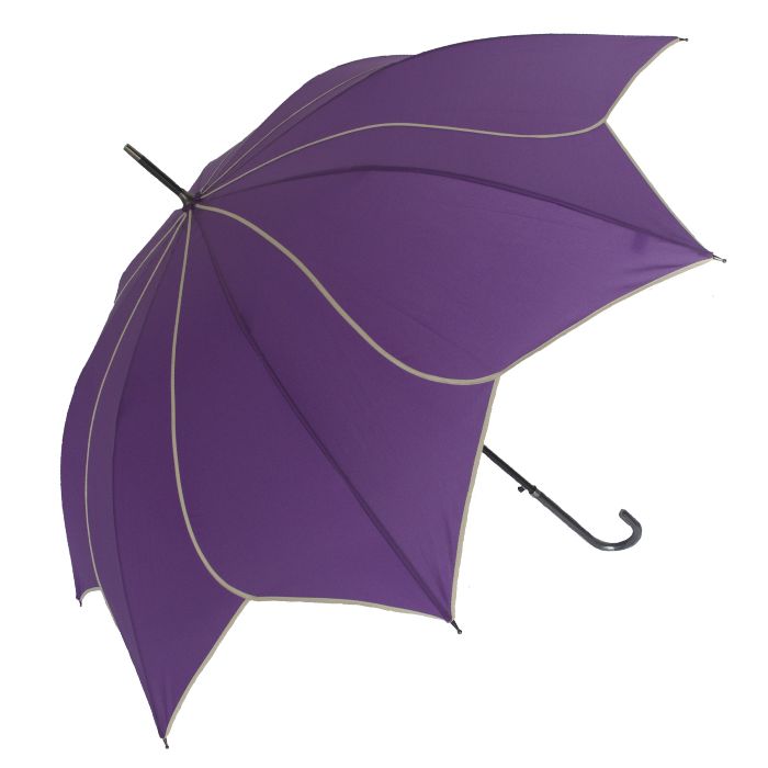 Soake Everyday Swirl Automatic Walking Umbrella (Purple)