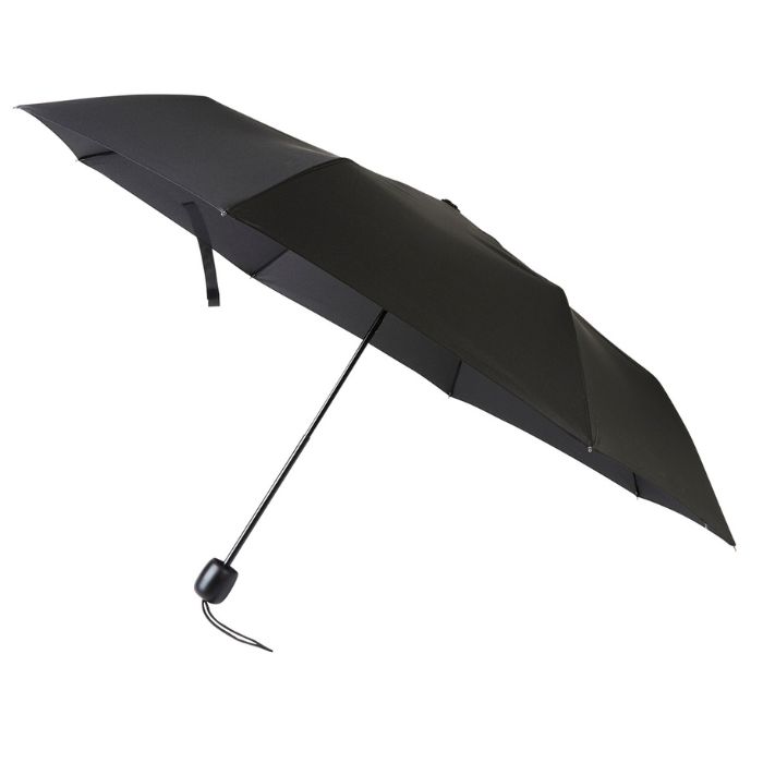 Ziggy Black Small Folding Umbrella