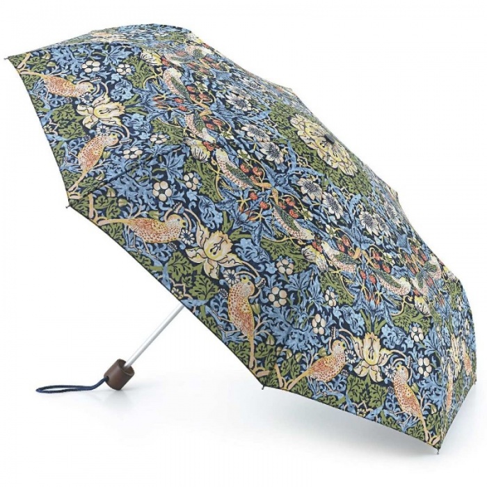 Fulton Minilite-2 Morris and Co. Compact UV Umbrella (Strawberry Thief)