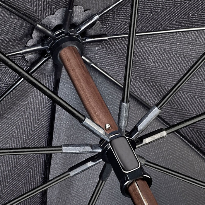 Fulton Diamond Collection Radiant Gentleman's Umbrella (Herringbone)