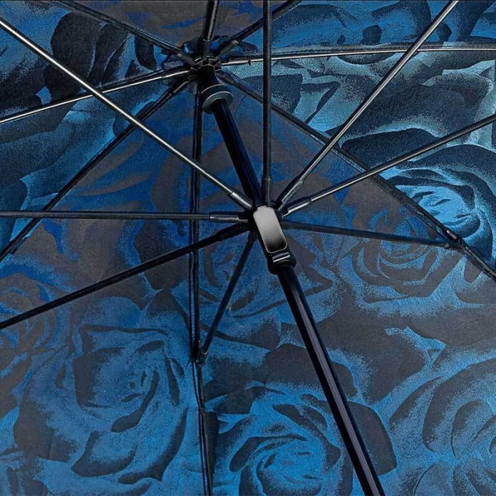 Fulton Diamond Collection 'The Princess' Lady's Umbrella (Navy Rose)
