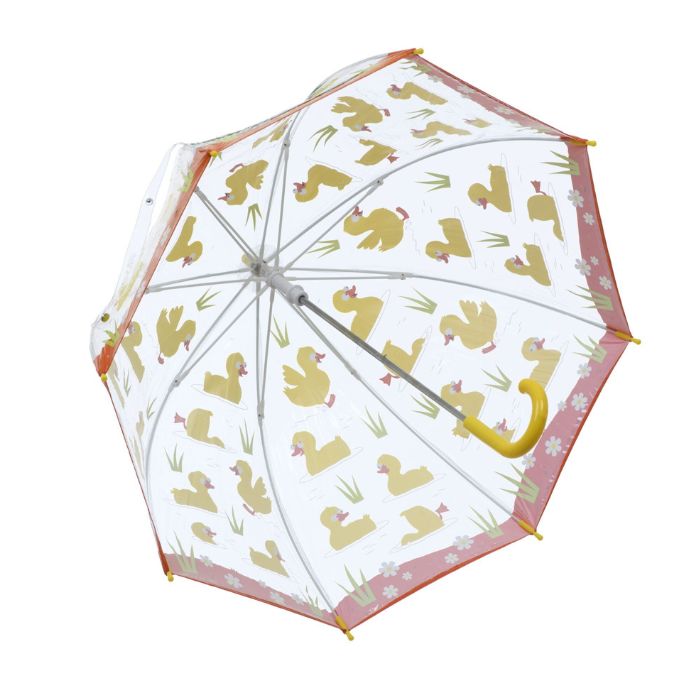 Soake Bugzz Kids' Clear Dome Duck Umbrella
