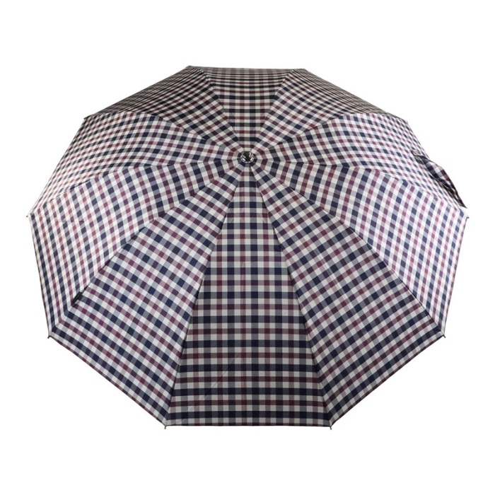 Wooden Crook Handle Automatic Check Umbrella