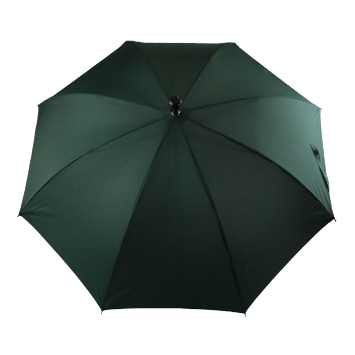 Crutch-Handle British Racing Green Adjustable Walking Stick Umbrella