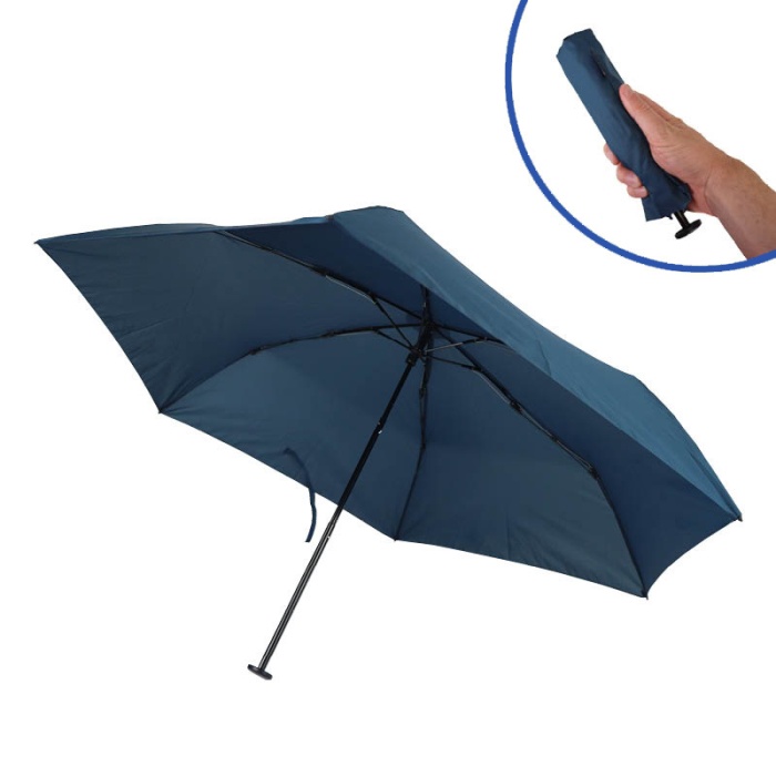 Doppler Zero 99 Rain and Wind Pocket Umbrella (Crystal Blue)