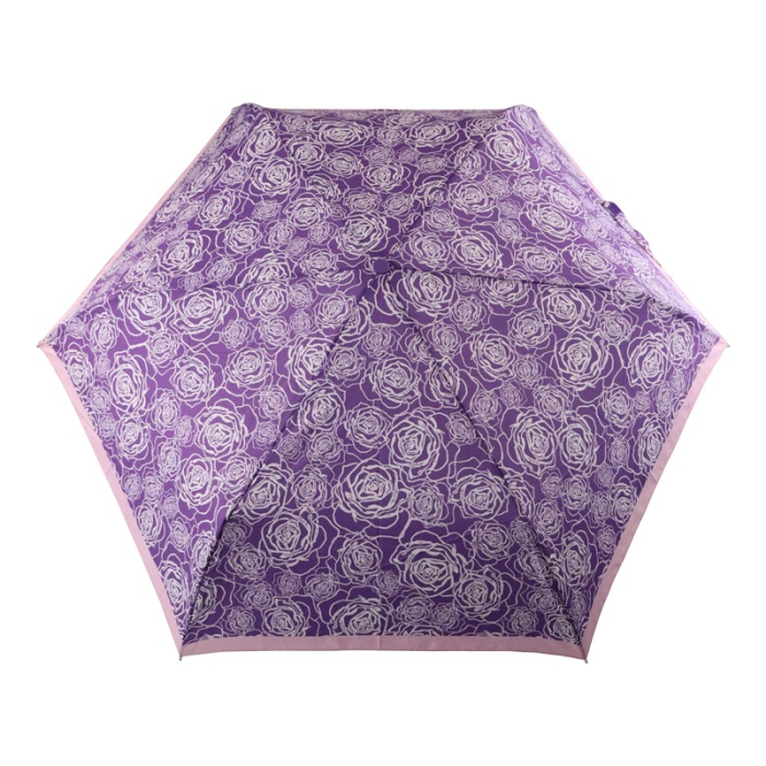 Fulton Curio UV Folding Sketchy Rose Umbrella