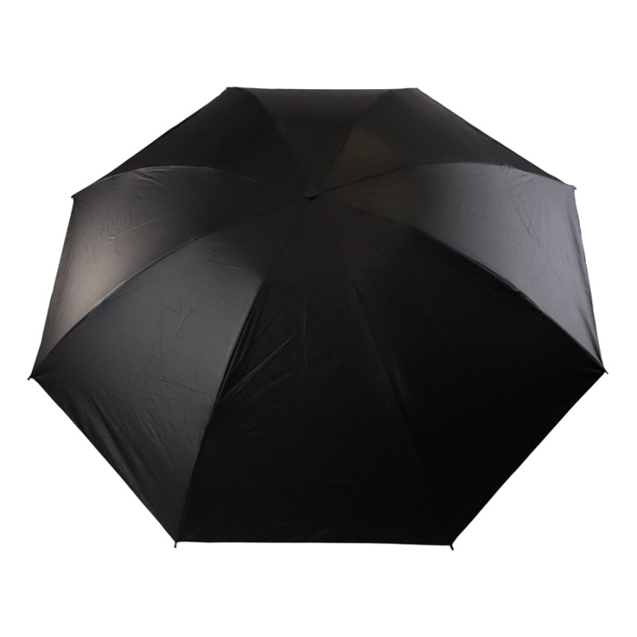 Fulton Mini Invertor Black and Charcoal Ladies' Compact Inverted Umbrella