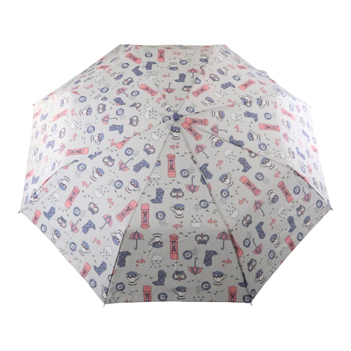 Fulton Stowaway London Day Out Folding Compact Umbrella