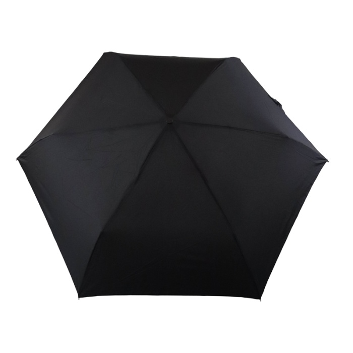 Fulton Superslim Black Women's Lightweight Folding Umbrella