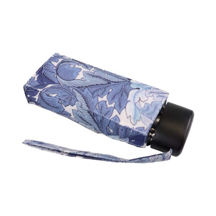 Fulton Tiny-2 Morris and Co. Compact UV Umbrella (Acanthus Woad)