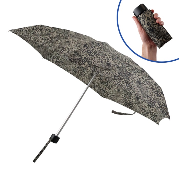 Fulton Tiny-2 Morris and Co. Compact UV Umbrella (Strawberry Thief Pure)