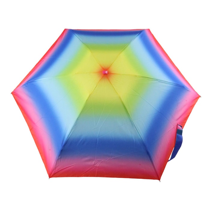 Fulton Tiny Rainbow Ultra-Compact Handbag Umbrella