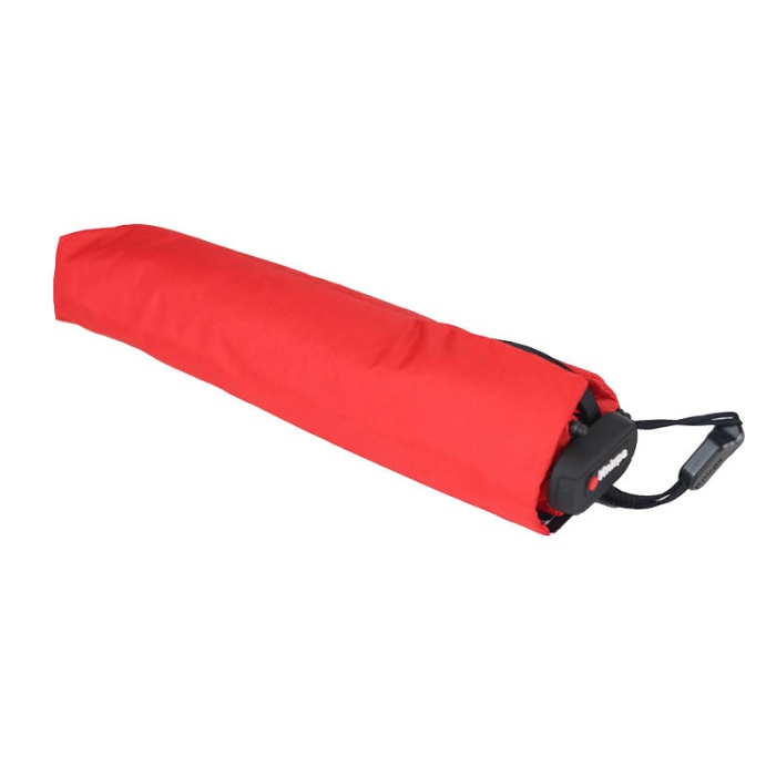 Knirps US.050 Slim Folding Portable Umbrella (Red)