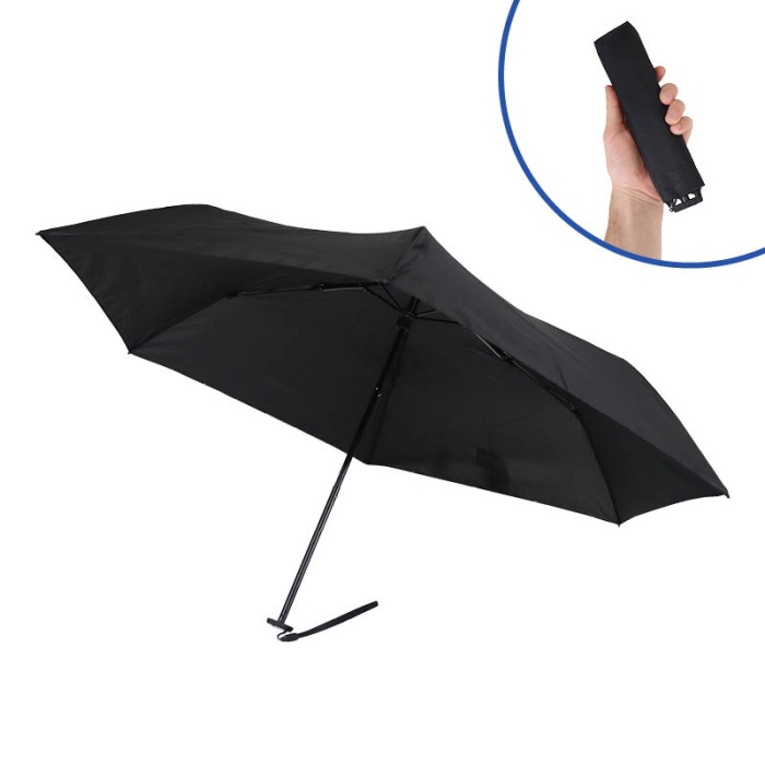 Knirps US.050 Slim Lightweight Folding Umbrella (Black)