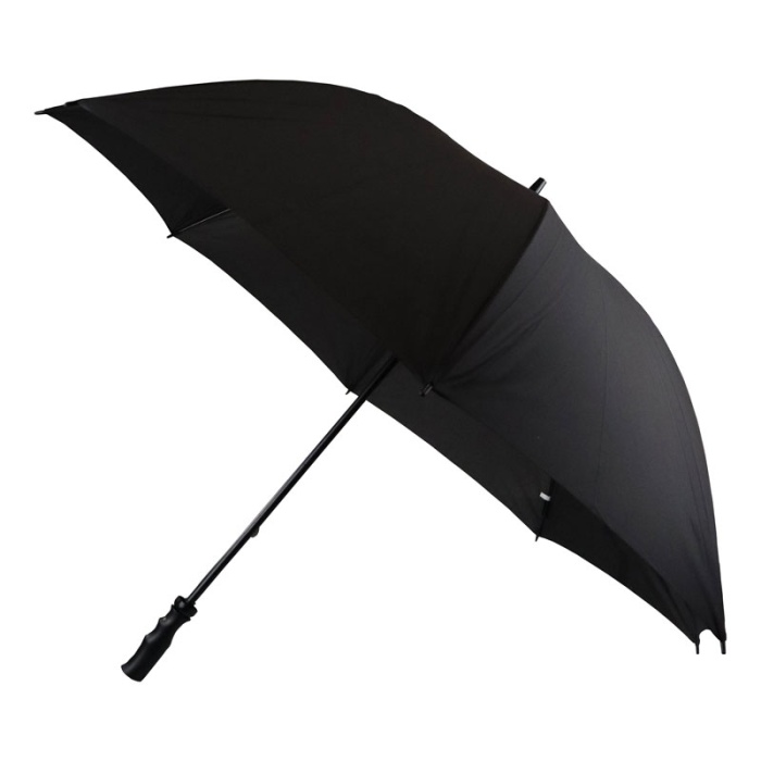 Large Windproof Black Golf Umbrella