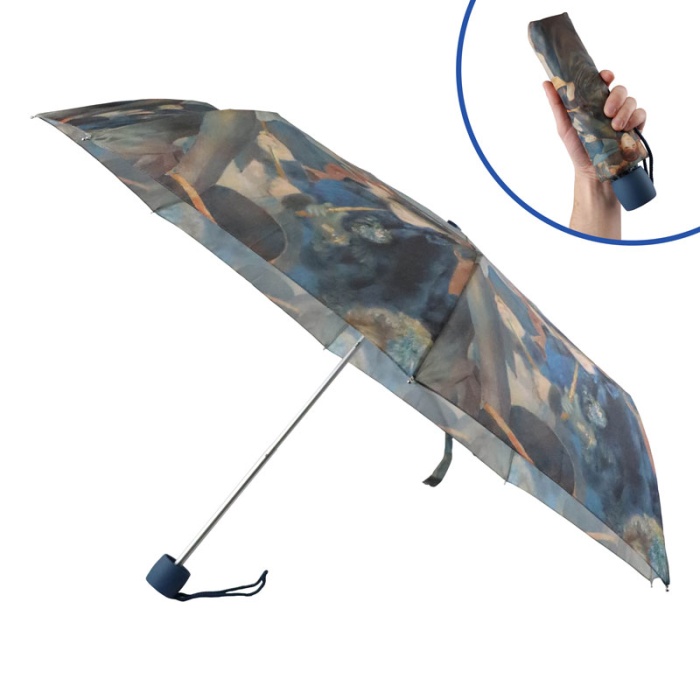 Fulton Minilite National Gallery Compact Foldable Umbrella ('The Umbrellas' by Renoir)