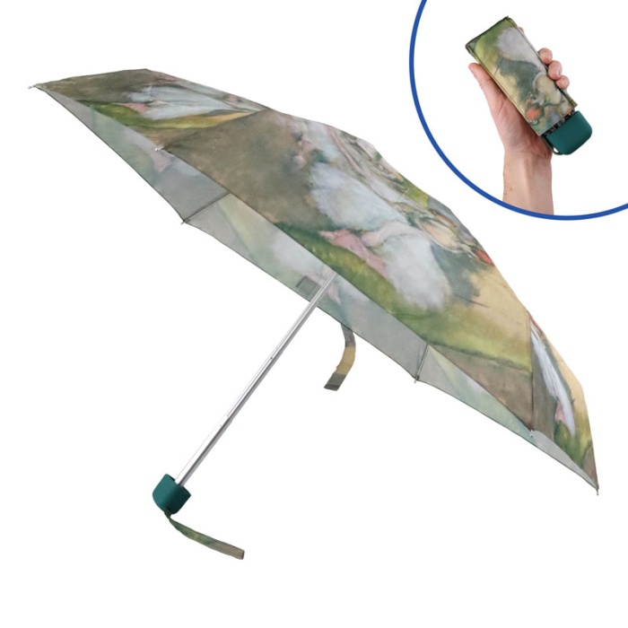 Fulton Tiny National Gallery Ultra-Compact Foldable Umbrella ('Ballet Dancers' by Edgar Degas)