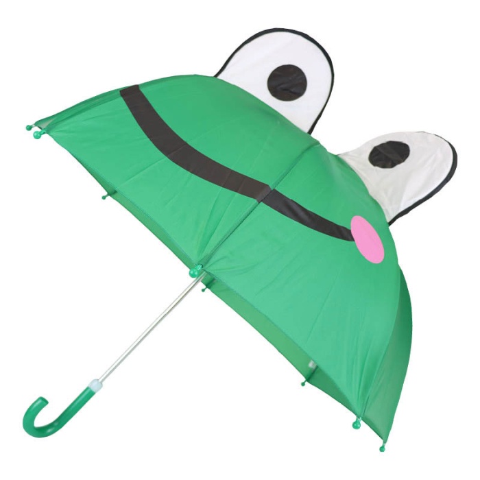 Soake 3D Pop-Up Kids Frog Umbrella