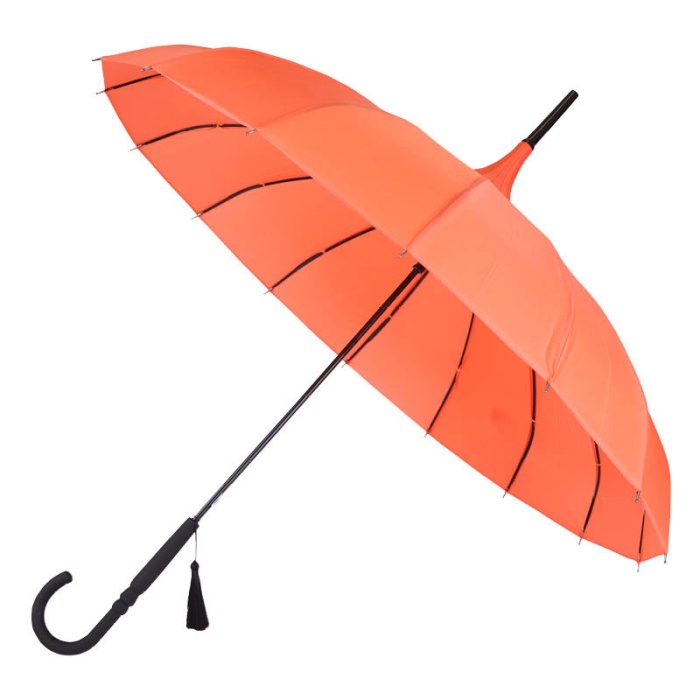 Soake Boutique Classic Pagoda Umbrella (Coral)