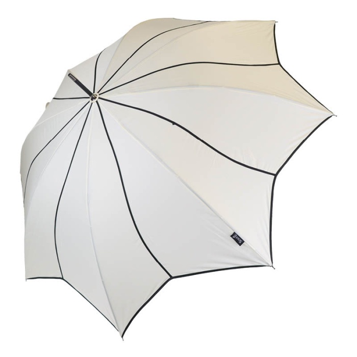 Soake Everyday Swirl Automatic Walking Umbrella (Beige)