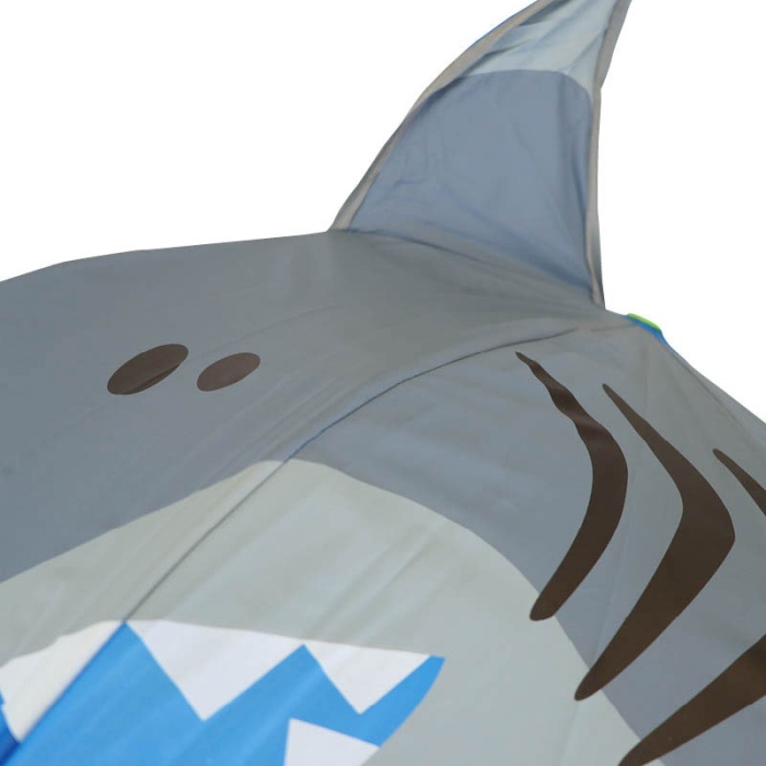 Soake 3D Pop-Up Kids' Shark Umbrella