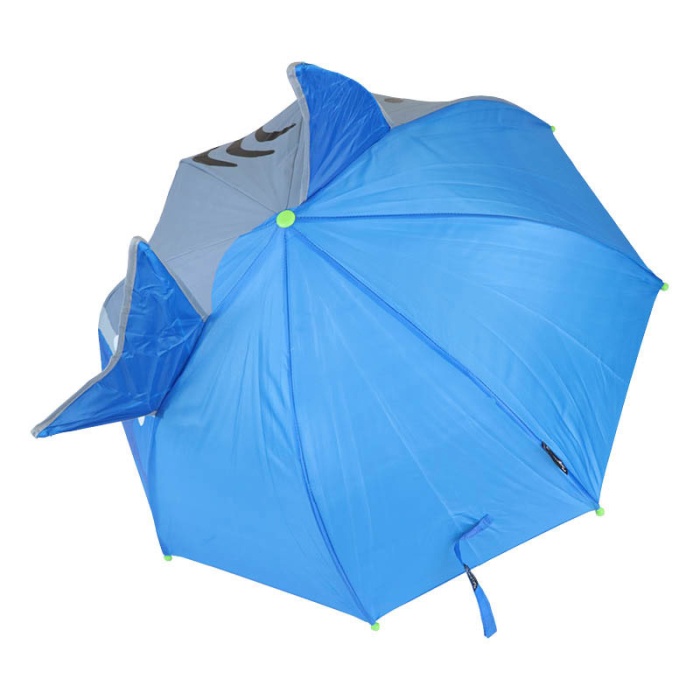 Soake 3D Pop-Up Kids' Shark Umbrella